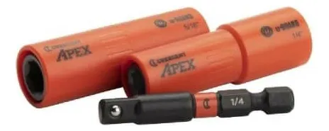 comprar Apex Juego De Dados Y Adaptador  1\u002F4 - 5\u002F16 PuLG. 3 Piezas