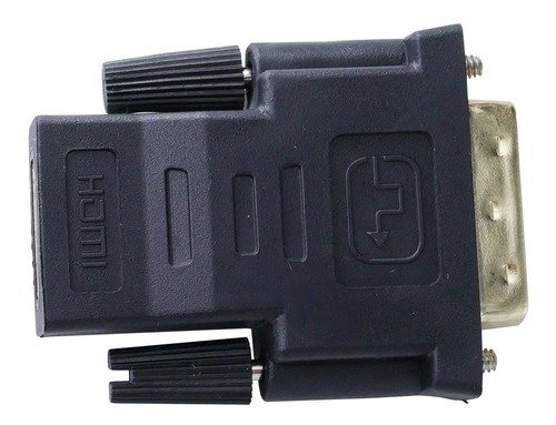 Adaptador Dvi A Hdmi Dvi 24+1 Macho A Hdmi Hembra Para Video
