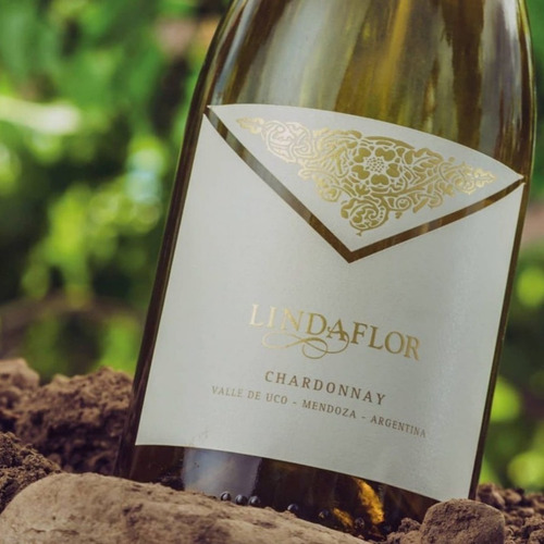 Imagen 2 de 10 de Vino Lindaflor Chardonnay Caja X 6 X 750ml. --