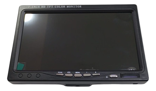 Monitor Seguridad 7 Pulgadas Hdmi Pantalla Led Cctv Color