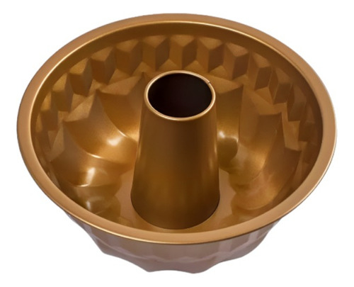 Molde Para Flan Flanera Bronce Antiadherente Horno 23cm