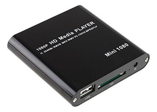 Axgear Mini Hdmi Media Player 1080p Hdd Rm Rmvb Divx Avi Mkv