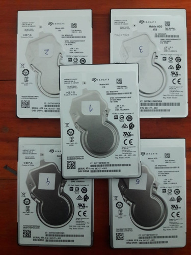 Disco 1 Tb Seagate Notebook Ps3 Ps4 Dvr - Usado Impecable !!