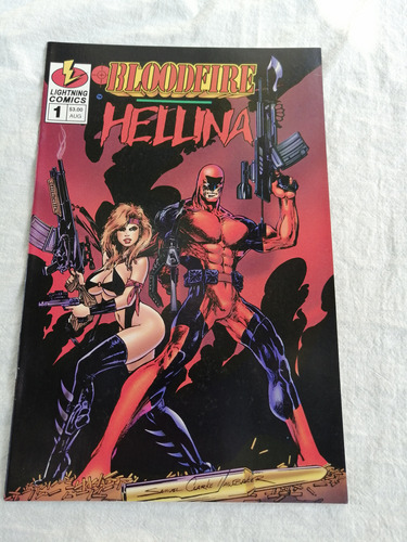 Bloodfire Hellina # 1 Lightning Comics En Ingles 1995