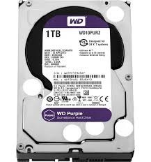 Disco Rigido Western Digital Wd10purz Purple 1tb Videovigila