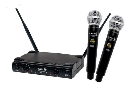 Microfones Lyco UH-02MM dinâmico cardioide preto