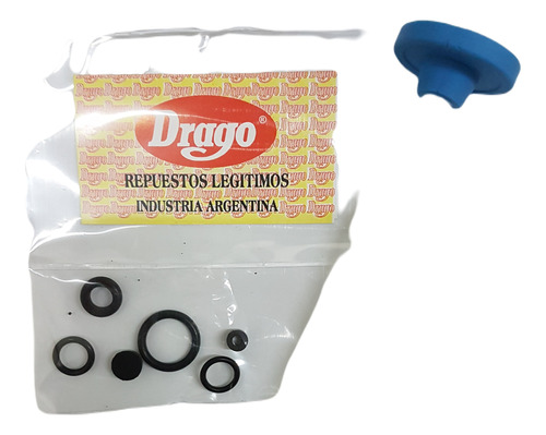 Junta + Pescante + 6 Orings Cabezal Carga Superior Drago