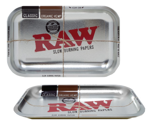 Bandeja Raw Metal Rolling Tray Chica