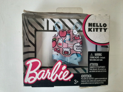Blusa De Tela Para Barbie Modelo Hello Kitty (Usado)