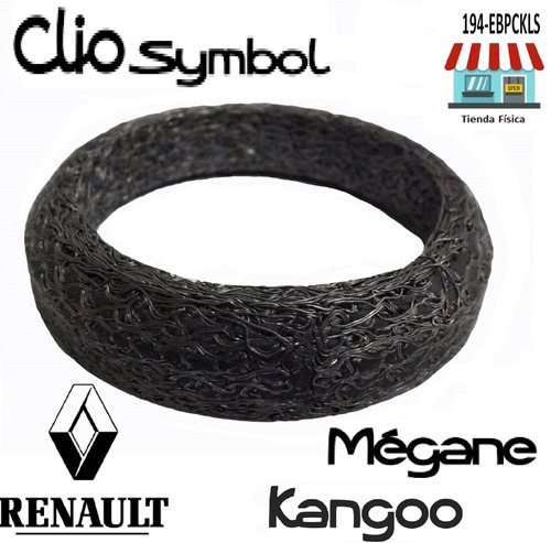 Empaque Bajante Pequeño Renault  Clio2 Kangoo Logan Symbol
