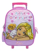 Comprar  Mochila Con Ruedas +lonchera+cartuchera Barbie 24.6bar2033 