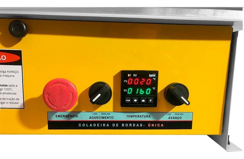Imagem 8 de 10 de Coladeira De Borda Compacta Mesa Roletada 220v Única Cp50