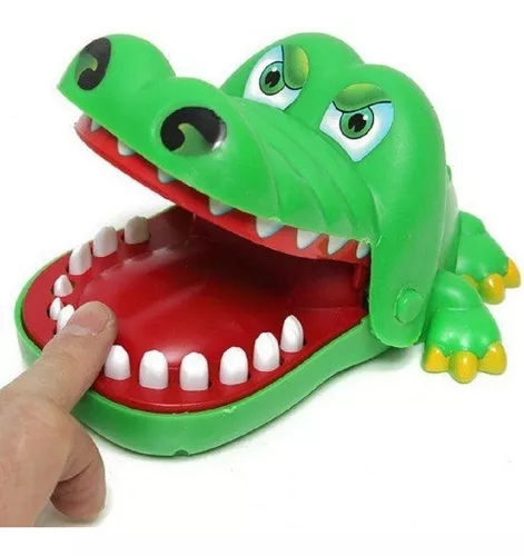 Brinquedo Crocodilo Dentista Polibrinq Ref.AN0025 - Luxgolden