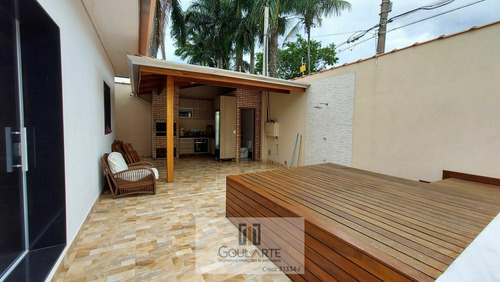 Imagem 14 de 30 de Casa Alto Padrão Com 4 Suítes E Lazer À Venda Em Guarujá/sp - 3535