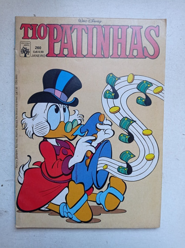 Gibi Tio Patinhas Nº 260 -  Ed. Abril - 1987