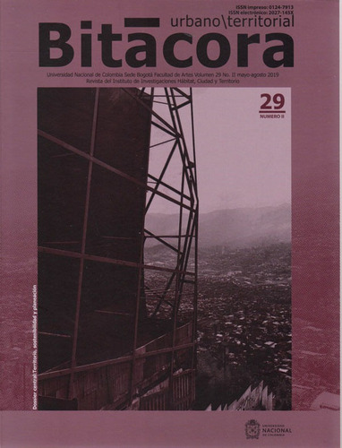 Bitacora Urbanoterritorialvol 29 No 2