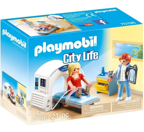 Playmobil 70196 City Life Sala De Radiografia Mundo Manias