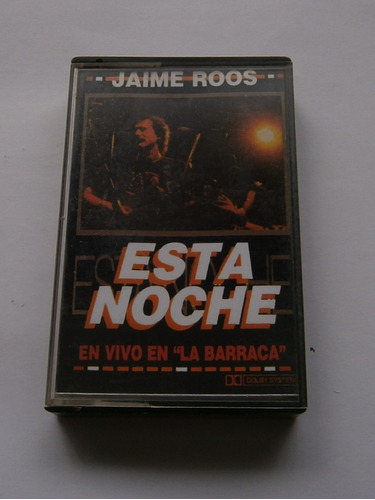 Jaime Roos - Esta Noche (cassette Ed. Uruguay)