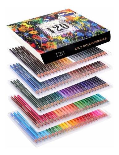 Lápices De Colores Para Arte, 120 Colores