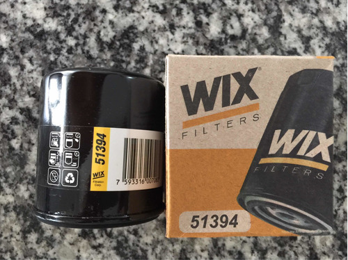 Filtro De Aceite Wix 51394. Corolla, Yaris, Ter, Spark.