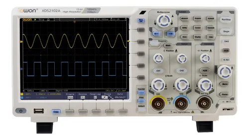 Osciloscopio Owon Digital 100 Mhz 12 Bits 1 Gs 2 Canales