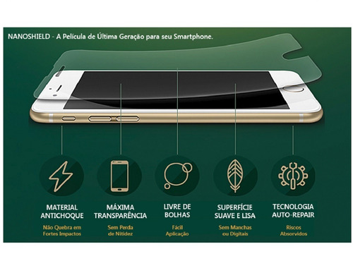 Imagem 4 de 4 de Pelicula Hprime Galaxy A9 / A9 Pro - Nanoshield