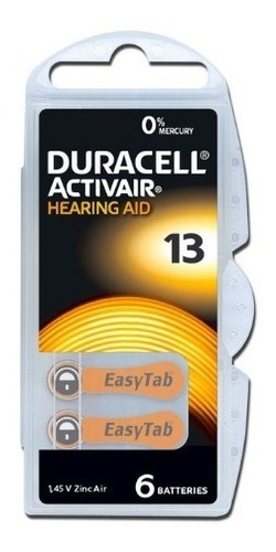 Imagem 4 de 4 de Promoção - 60 Baterias A13 Pr48 Aparelho Auditivo - Duracell