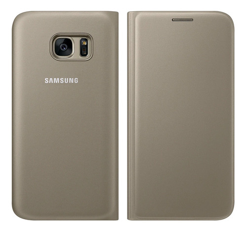 Case Samsung Flip Wallet Cover Original @ Galaxy S7 Normal 