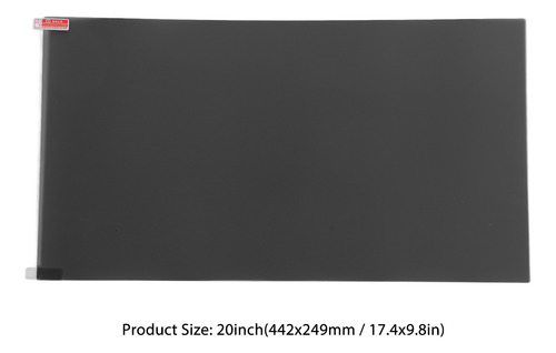 Filtro Protector De Pantalla De Computadora De 20 Pulgadas C