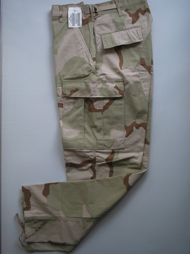 Pantalón Camuflado Militar Us Army Desert- Tradicional S-m-l