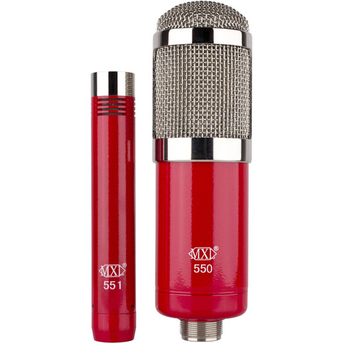Micrófono Mxl Grabación Conjunto Rojo 2pk