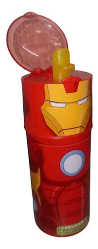 Botella Sipper Iron Man The Avengers 350ml