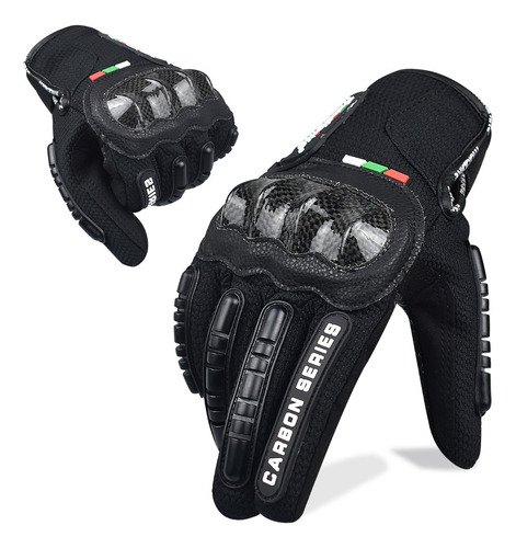 Guantes De Moto Para Hombre Y Mujer, Con Pantalla Táctil, Ca