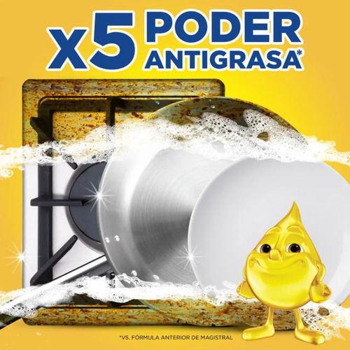 Detergente Magistral Ultra Limón 300 Ml