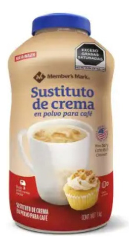 Sustituto De Crema Members Mark Para Cafe 2pz De 1kg C/u