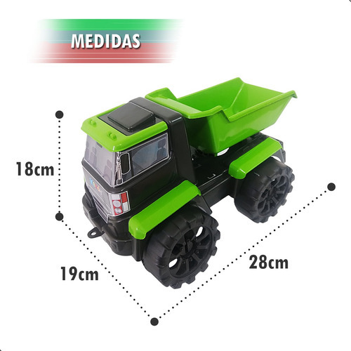 Brinquedo Grande Caminhão Carrinho Reforçado Caçamba Infanti Personagem Caminhão Caçamba