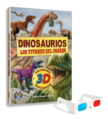 Libro Infantil Dinosaurios Con Laminas 3d Desplegables | Cuotas sin interés