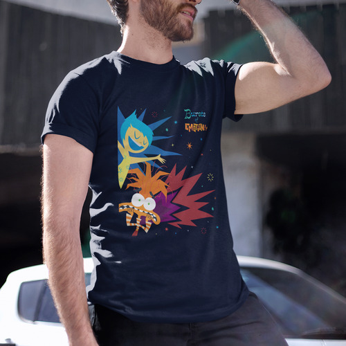 Intensamente Playera Algodonalegria Ansiedad Pixar Oficial