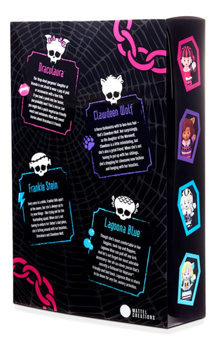 Little People Collector Monster High Set Pack 4 Figuras