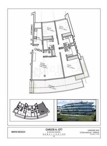 Apartamento En Venta De 3 Dormitorios En Manantiales