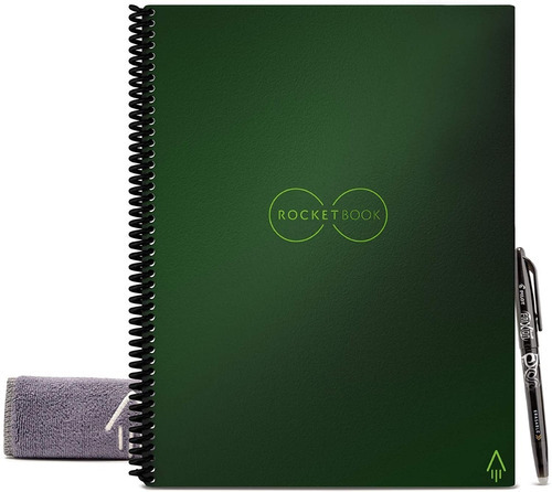 Cuaderno Inteligente Rocketbook Everlast Letter Core Verde