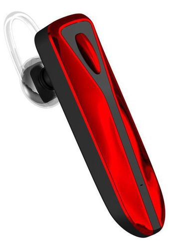 Audífono Bluetooth Inalámbrico Estéreo Ultra Long Standby Color Rojo