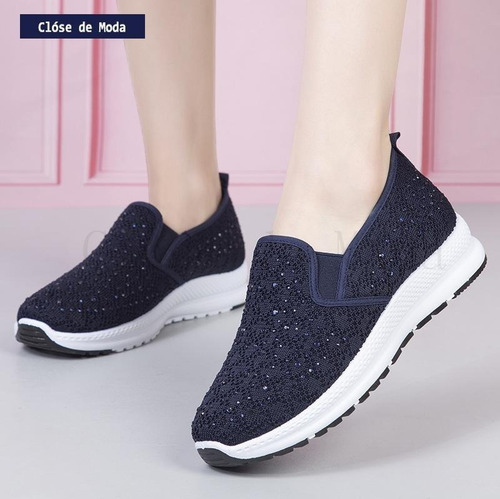 Zapatillas Informales Planas Zapatos Para Caminar Suela Suav