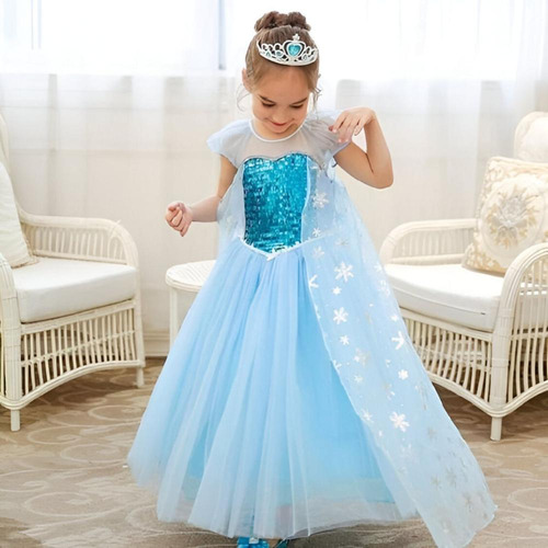 Kit Princesa Infantil Coroa Varinha E Trança Pra Fantasia