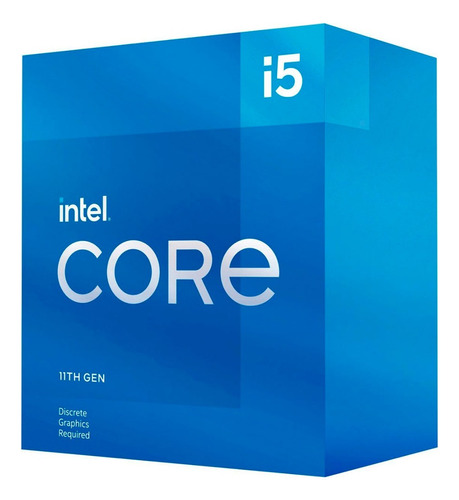 Procesador Intel Core I5 11400f Socket 1200 6 Núcleos Nne Nx