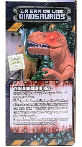 Dinosaurio Tiranosaurio Rex Luz Sonido Movimiento Original Mercado Libre - la era de los dinosaurios roblox