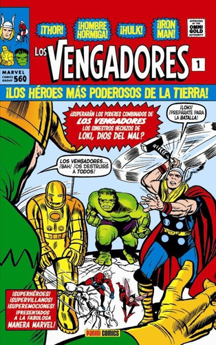 Vengadores 1 La Llegada De Los Vengadores - Lee,stan