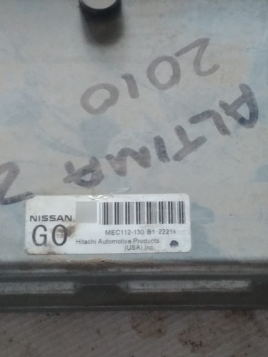 Computadora De Motor Nissan Altima 2.5 2010 (Usado)