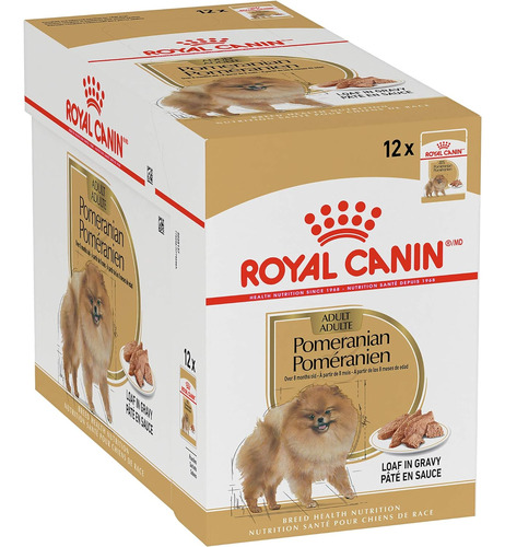 Royal Canin Breed Health Nutrition Pomeranian Adult Loaf In