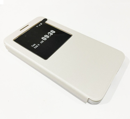Funda Flip Cover Para Samsung Galaxy S5 Blanco E/g